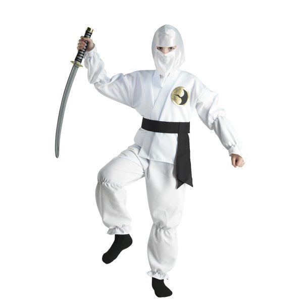 Αποκριάτικη Στολή White Ninja
